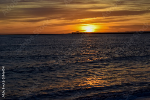 Sunset at Isla Canela  Huelva 