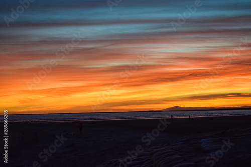 Sunset at Isla Canela (Huelva)