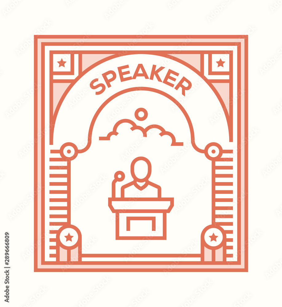 SPEAKER ICON CONCEPT SPEAKER ICON CONCEPT