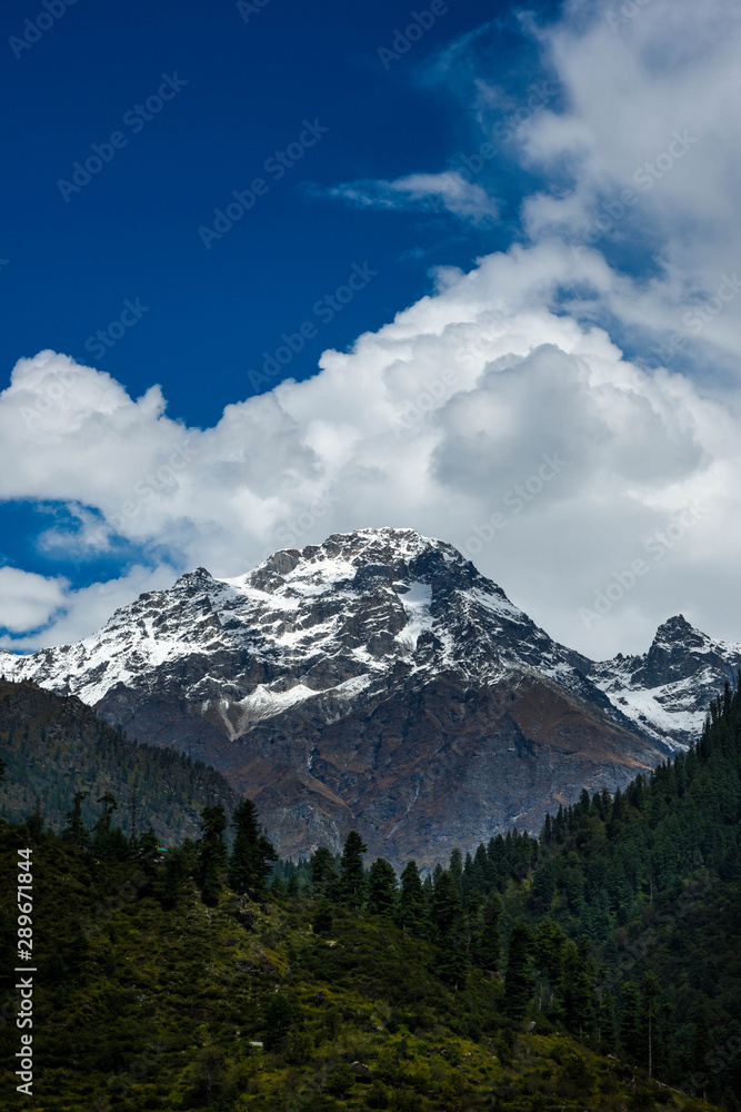 view of mountains