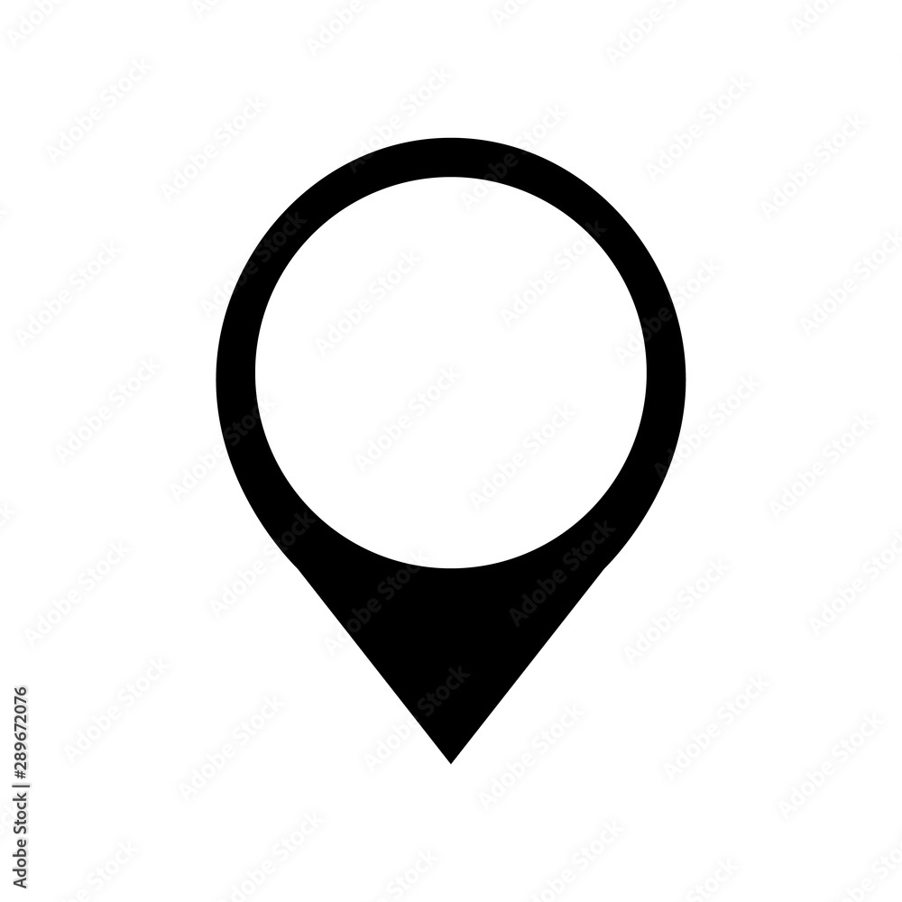 Pointer icon vector design isolated on white background Pointer icon vector design isolated on white background