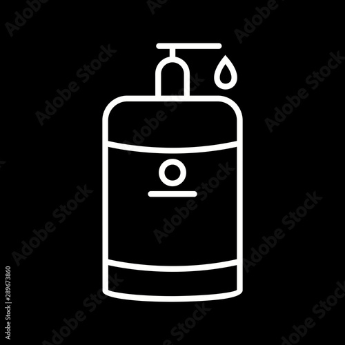 Beautiful handwash vector line icon