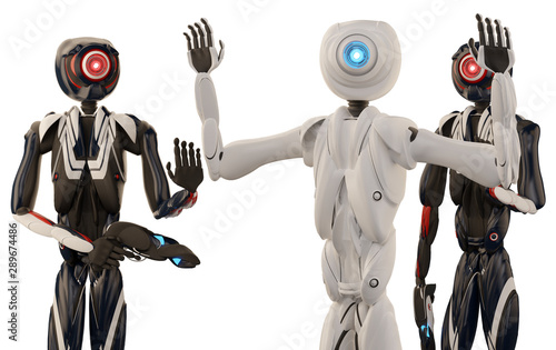Arrest by autonomous roboti...