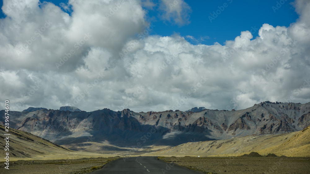 landscape with mountains and clouds landscape with mountains and clouds