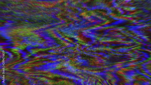 Wallpaper Mural Colorful bad tv imitation or light leaks holographic background.  Torontodigital.ca