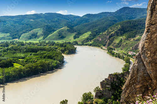 Landscape of Wachau valley, Danube river, Austria. © Sergey Fedoskin