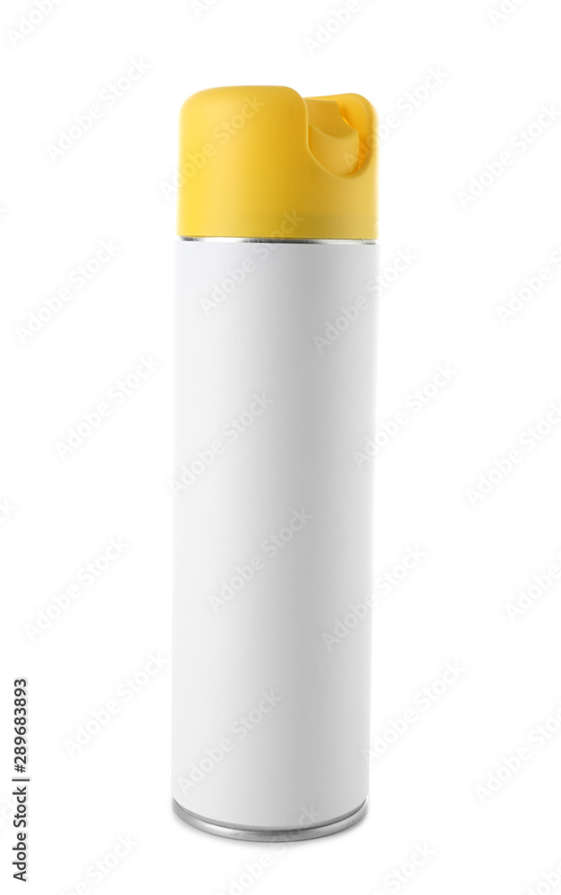 Bottle of air freshener on white background Bottle of air freshener on white background