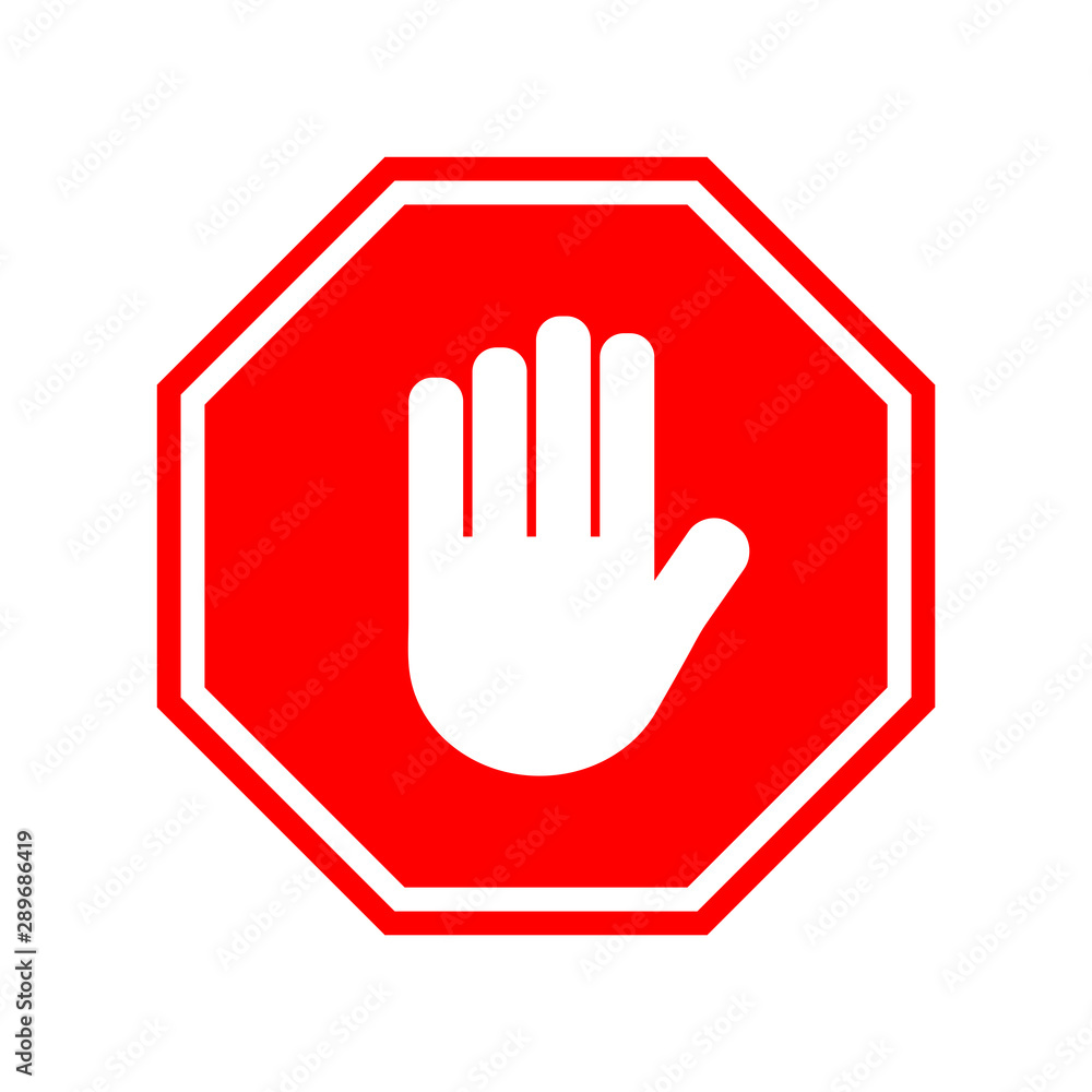 stop signs vector icon. No sign, red warning isolated. Not Allowed icon. flat illustration of Not Allowed vector icon for web stop signs vector icon. No sign, red warning isolated. Not Allowed icon. flat illustration of Not Allowed vector icon for web
