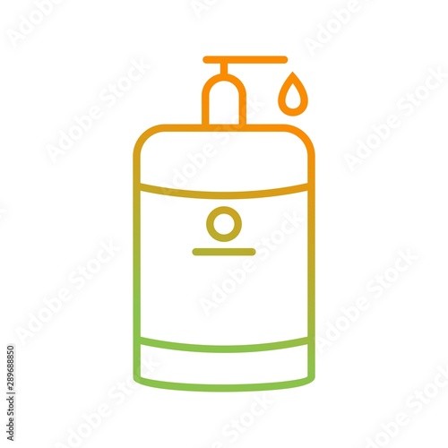 Beautiful handwash vector line icon