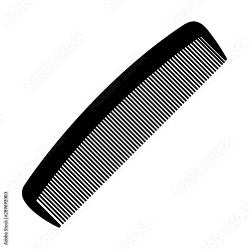 hair comb icon vector template - Vector