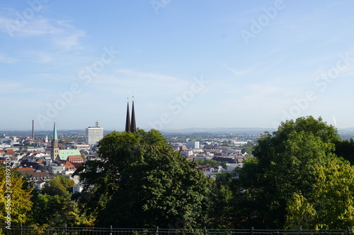 view of the city Bielefeld