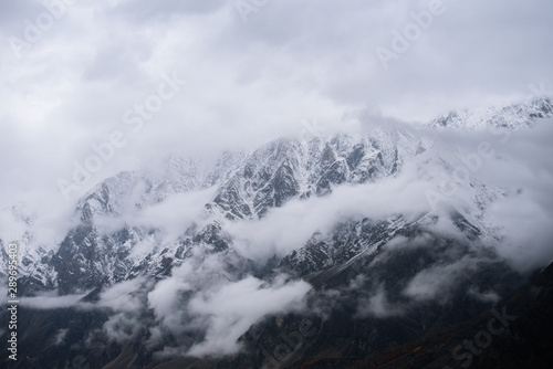 beautiful mountain in nature landscape view from Pakistan © Atip R