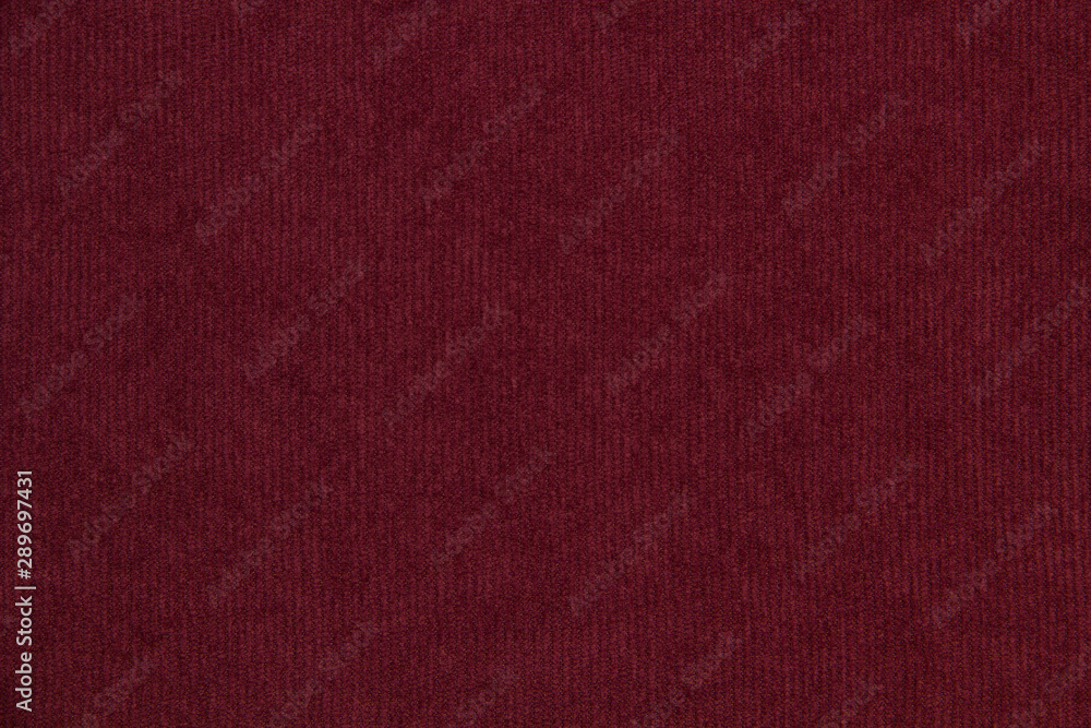 Fototapeta premium brown ribbed corduroy background. corduroy fabric texture