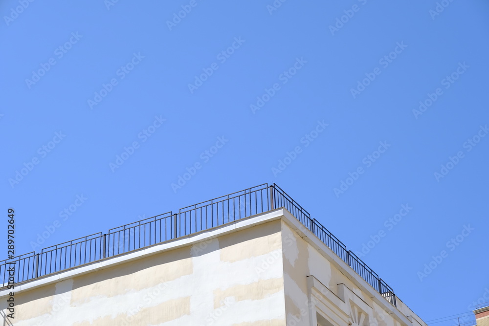Details and elements of the facade of buildings Details and elements of the facade of buildings