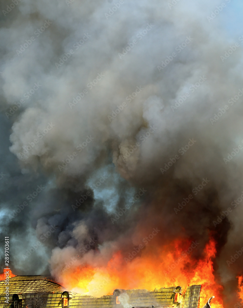 smoke fire background explosion flame heat danger destruction disaster
