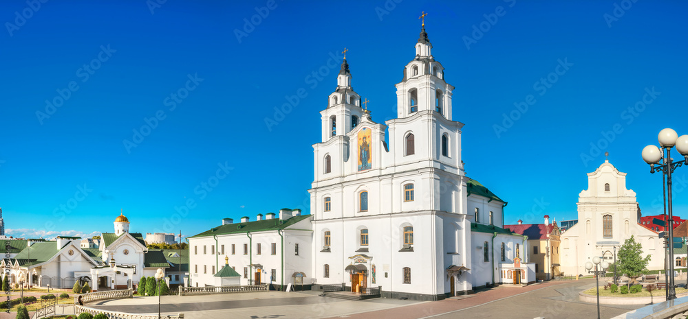 Cathedral of Holy Spirit In Minsk, main orthodox church in Belarus