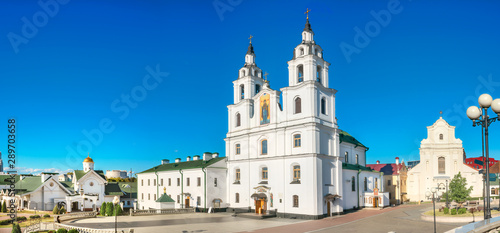  Cathedral of Holy Spirit In Minsk, main orthodox church in Belarus photo