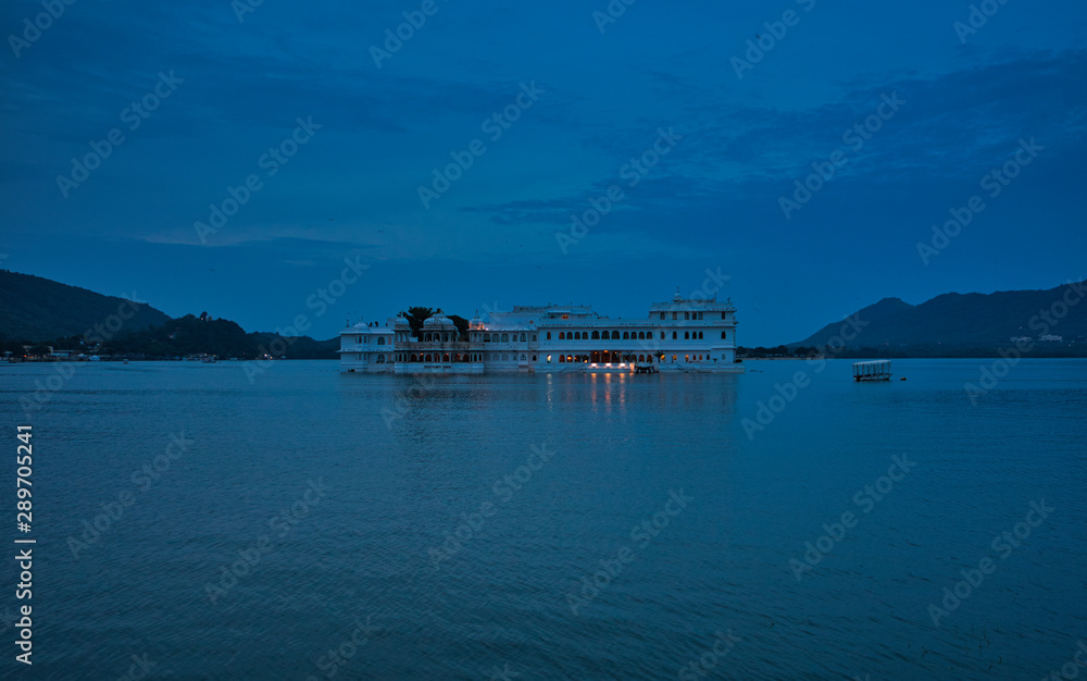 View of Heritage Resort, Lake Palace, Udaipur, Rajasthan, India