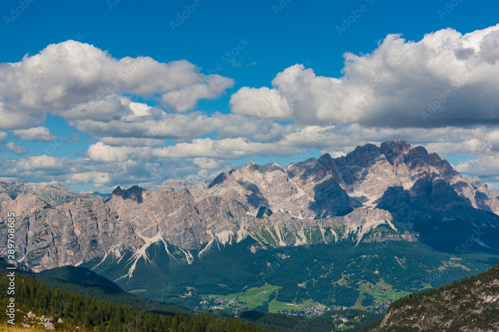 Mount Cristallo in the Dolomites