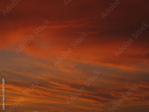 orange sky © Marcos