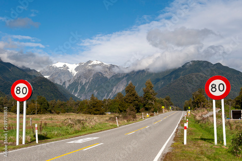 road in mountains