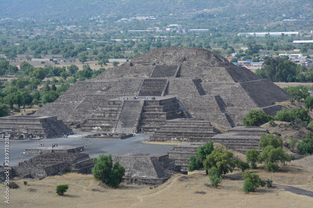 Pyramides de Teotihuacan Mexique