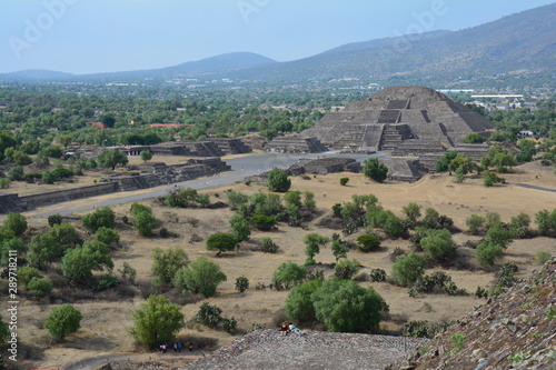 Pyramides de Teotihuacan Mexique