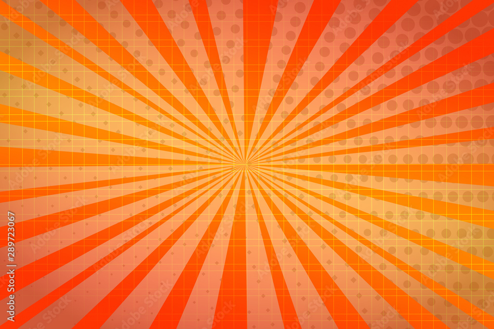 Fototapeta premium abstract, orange, design, wallpaper, pattern, texture, yellow, light, illustration, geometric, art, color, red, umbrella, decoration, backdrop, sun, bright, graphic, colorful, shape, decorative, trian
