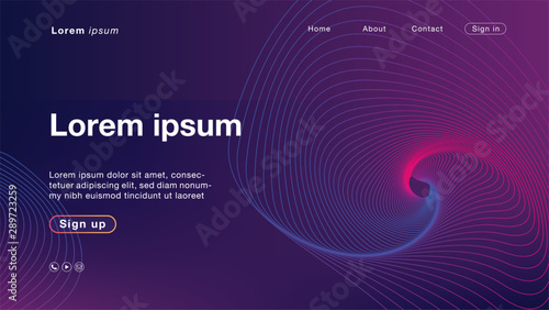 Background abstract purple blue light line color for Homepage
