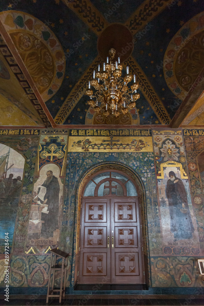 Lavra, Kiev - Refectory Church Interior, Ukraine