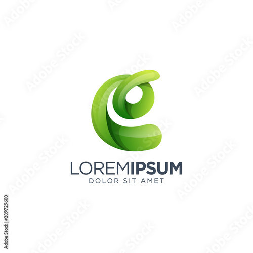 Letter E Logo Design