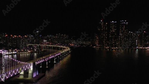 a night shot bridge