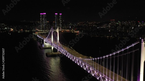 a night shot bridge