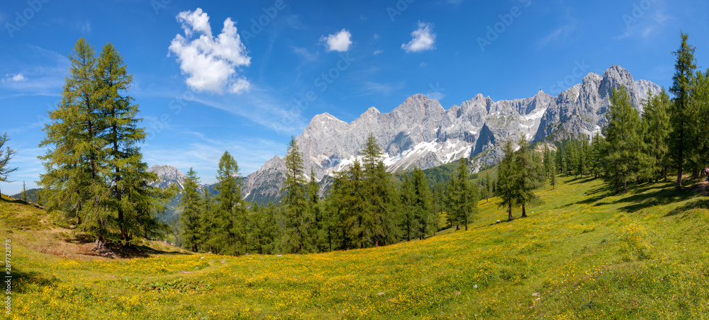 Der Hohe Dachstein in der Steiermark