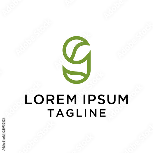 GE Nature Logo Design Template