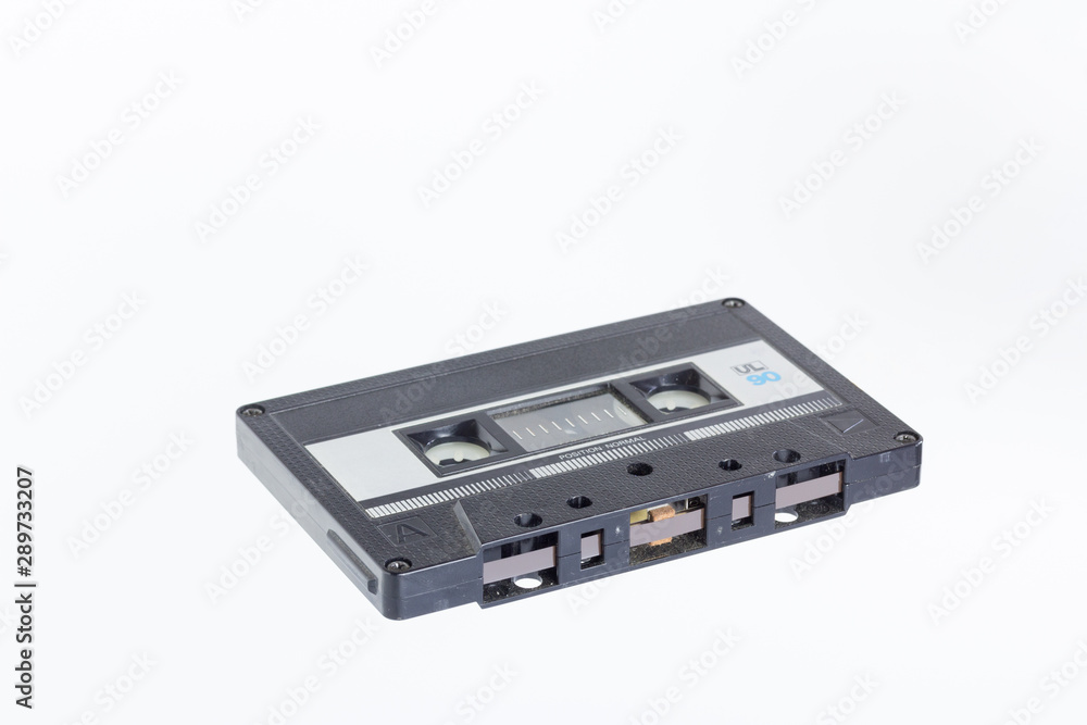 Cinta de casete usada de los años 80 Cinta de casete usada de los años 80