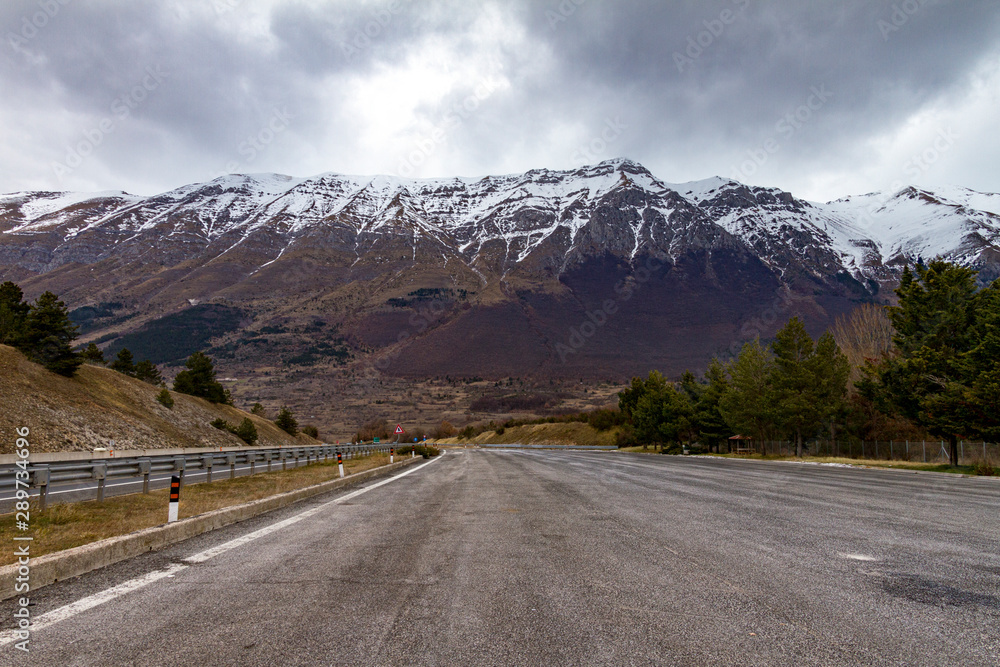 Naklejka premium Gran Sasso, Abruzzo