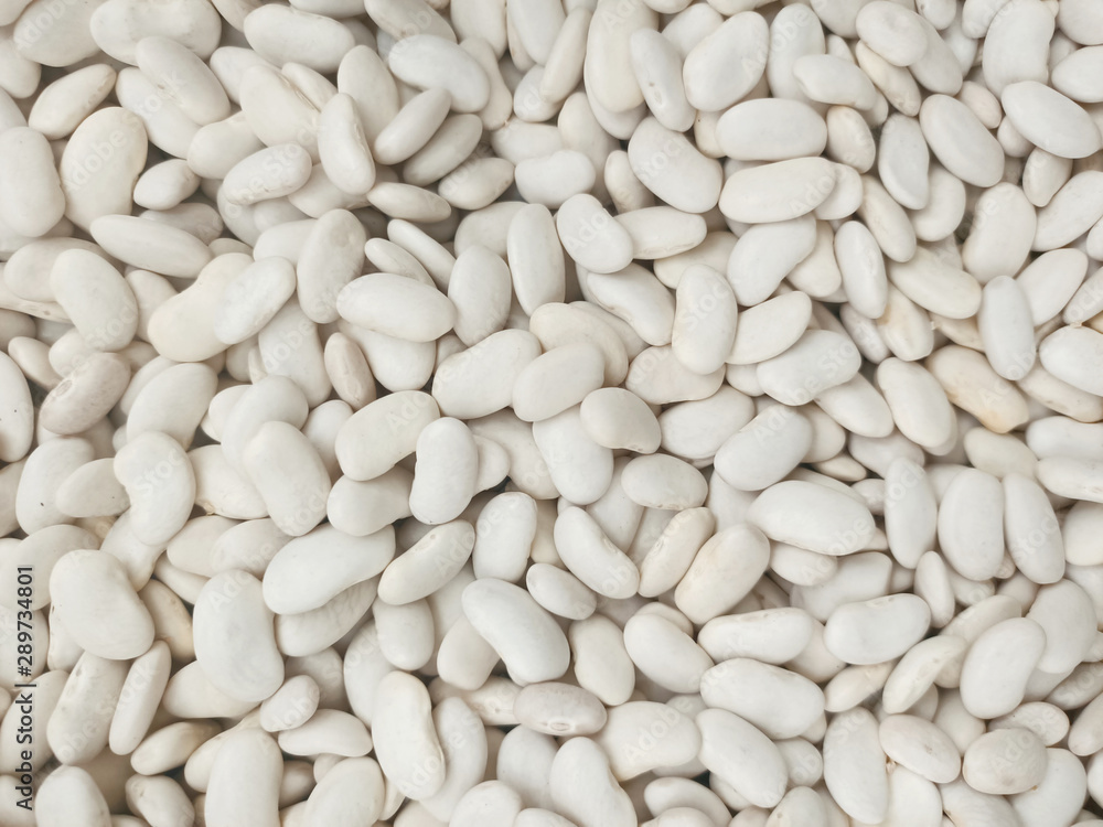 White haricot bean (kuru fasulye) back ground White haricot bean (kuru fasulye) back ground