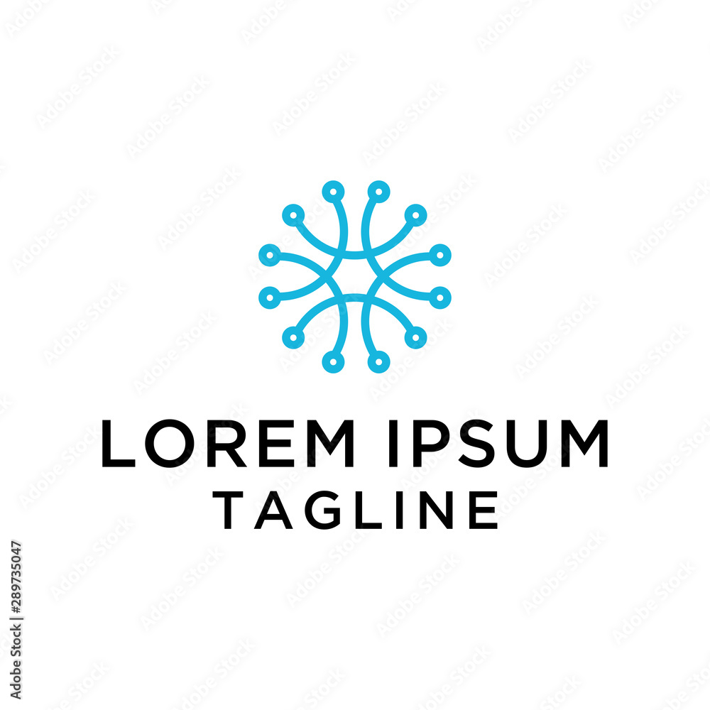 Icon Technology Abstract Logo Design Vector Icon Technology Abstract Logo Design Vector