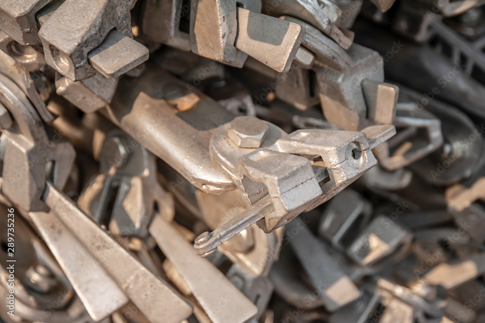 Galvanized elements for pallet scaffolding Galvanized elements for pallet scaffolding