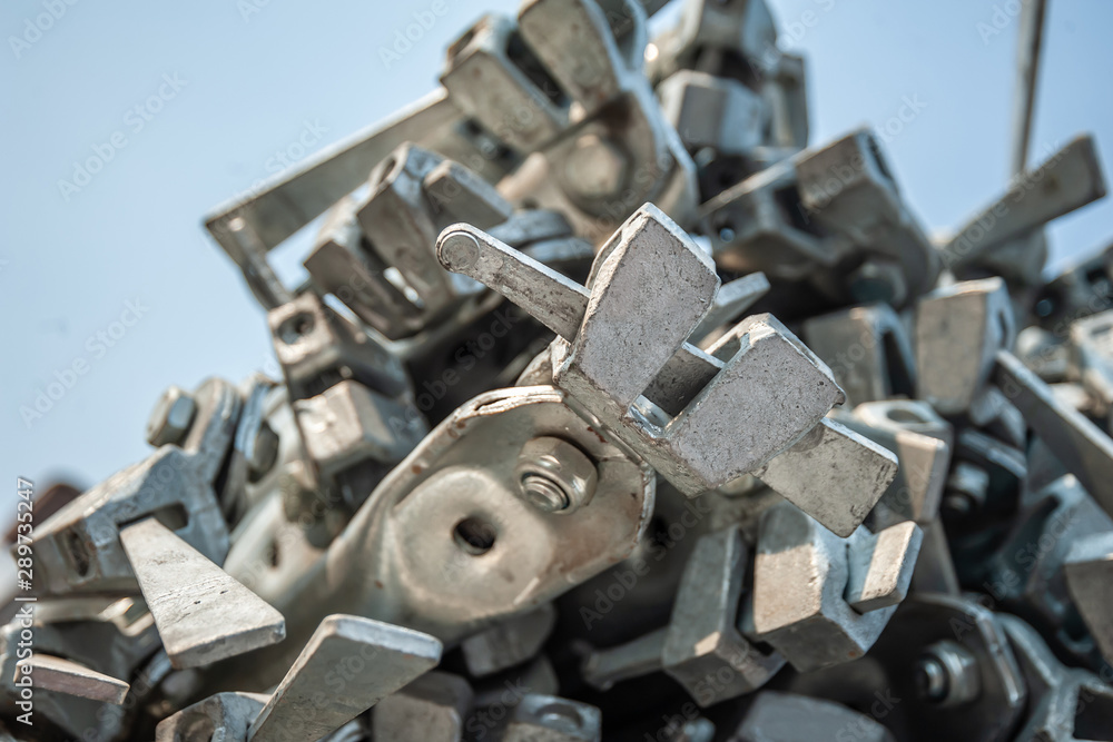 Galvanized elements for pallet scaffolding Galvanized elements for pallet scaffolding