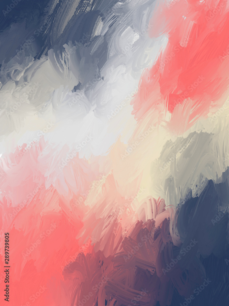 abstract watercolor background. Hand drawn Brushstrokes Abstract oil  painting on canvas. dark pink Gradation texture artwork Stock Illustration  | Adobe Stock