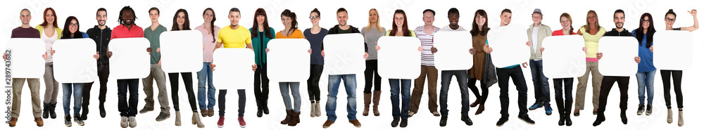 Copyspace copy space for thirteen 13 letters or text group of young multi ethnic people Copyspace copy space for thirteen 13 letters or text group of young multi ethnic people