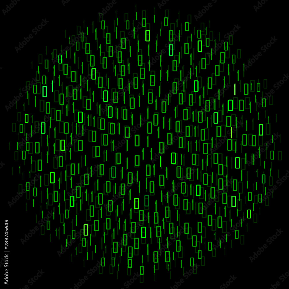 Abstract technology background with binary computer code in circle shape, vector illustration eps 10 Abstract technology background with binary computer code in circle shape, vector illustration eps 10
