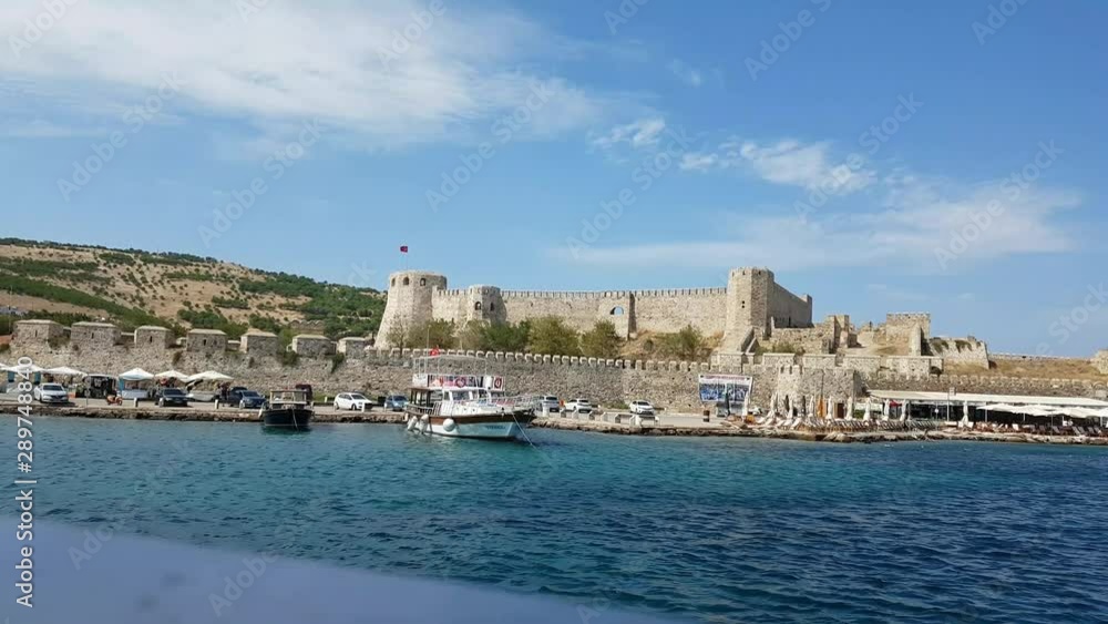 Panoramic view of Bozcaada in Turkey Panoramic view of Bozcaada in Turkey