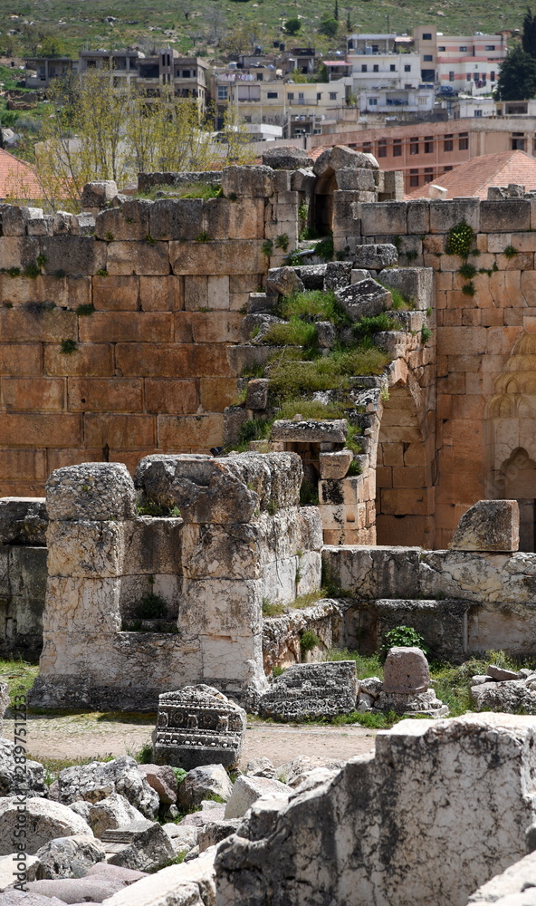Ruinen der Tempelstadt Baalbek