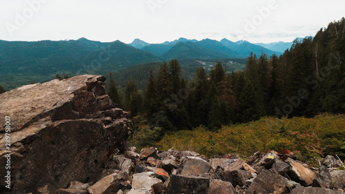view from the top of mountain