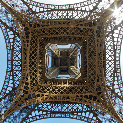 Paris, France - Eiffel tower made of iron