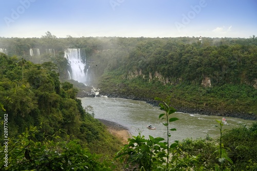 Iguazu Falls in South America