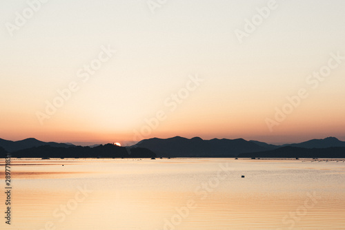 어느 바다의 일몰 ( The sunset of a sea ) - 4 © Genesius